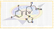 (trans)-Toluene-4-sulfonic Acid 5-(2,4-Difluorophenyl)-5-[1,2,4]triazol- 1-ylmethyltetrahydrofuran-3-ylmethyl Ester