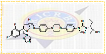 (R,R)-L-Trans Posaconazole [or] 4-(4-(4-(4-(((3S,5R)-5-((1H-1,2,4-triazol-1-yl)methyl)-5-(2,4-difluorophenyl)-tetrahydrofuran-3-yl)methoxy)phenyl)piperazin-1-yl)phenyl)-2-((2R,3R)-2-hydroxypentan-3-yl)-2H-1,2,4-triazol-3(4H)-one