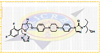 (R,S)-D-Cis Posaconazole [or] 4-(4-(4-(4-(((3R,5R)-5-((1H-1,2,4-triazol-1-yl)methyl)-5-(2,4-difluorophenyl)-tetrahydrofuran-3-yl)methoxy)phenyl)piperazin-1-yl)phenyl)-2-((2R,3S)-2-hydroxypentan-3-yl)-2H-1,2,4-triazol-3(4H)-one