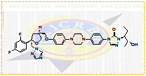 (R,S)-L-Trans Posaconazole [or] 4-(4-(4-(4-(((3S,5R)-5-((1H-1,2,4-triazol-1-yl)methyl)-5-(2,4-difluorophenyl)-tetrahydrofuran-3-yl)methoxy)phenyl)piperazin-1-yl)phenyl)-2-((2R,3S)-2-hydroxypentan-3-yl)-2H-1,2,4-triazol-3(4H)-one