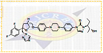 (R,S)-D-Trans Posaconazole [or] 4-(4-(4-(4-(((3R,5S)-5-((1H-1,2,4-triazol-1-yl)methyl)-5-(2,4-difluorophenyl)-tetrahydrofuran-3-yl)methoxy)phenyl)piperazin-1-yl)phenyl)-2-((2R,3S)-2-hydroxypentan-3-yl)-2H-1,2,4-triazol-3(4H)-one