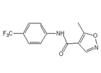 Leflunomide; 5-Methylisoxazole-4-(4-trifluoromethyl)carboxanilide  |  75706-12-6
