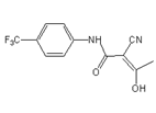 Leflunomide EP Impurity B ; Leflunomide BP Impurity B ; Teriflunomide ; Leflunomide USP RC B ; A-771726 ; N-(4-Trifluoromethylphenyl)-2-cyano-3-hydroxycrotonamide  |  108605-62-5