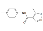 Leflunomide EP Impurity G ; Leflunomide BP Impurity G ; 5-Methyl-N-(4-methylphenyl)isoxazole-4-carboxamide   |  724429-16-7