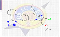 Losartan Impurity F ;  Losartan Isopropyl Ether ;  5-[4'-[[2-Butyl-4-chloro-5-[(isopropyloxy)methyl]-1H-imidazol-1-yl]methyl] [1,1'-biphenyl]-2-yl]-2H-tetrazol
