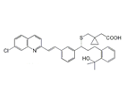 Montelukast Acid ;(R-(E))-1-(((1-(3-(2-(7-Chloro-2-quinolinyl)ethenyl)phenyl)-3-(2-(1-hydroxy-1-methylethyl)phenyl)propyl)thio)methyl)cyclopropaneacetic acid ; 2-[1-[[(1R)-1-[3-[(E)-2-(7-Chloroquinolin-2-yl)ethenyl]phenyl]-3-[2-(2-hydroxypropan-2-yl)phenyl]propyl]sulfanylmethyl]cyclopropyl]acetic acid  |  158966-92-8