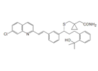 Montelukast Amide ; 1-[[[(1R)-1-[3-[(1E)-2-(7-Chloro-2-quinolinyl)ethenyl]phenyl]-3-[2-(1-hydroxy-1-methylethyl) phenyl] propyl] thio] methyl] cyclopropaneacetamide  |  866923-63-9