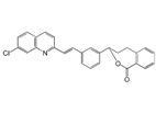 Montelukast Lactone ; (3S)-3-[3-[(1E)-2-(7-Chloro-2-quinolinyl)ethenyl]phenyl]-4,5-dihydro-2-benzoxepin-1(3H)-one  |  1100617-38-6