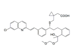Montelukast Methoxymethoxy Impurity ; 1-[[[(1R)-1-[3-[(1E)-2-(7-Chloro-2-quinolinyl)ethenyl]phenyl]-3-[2-[1-hydroxy-2-(methoxymethoxy)-1-methylethyl]phenyl]propyl]thio]methyl]cyclo propaneacetic acid  |  184764-27-0