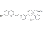 Montelukast Methyl Ether ; 1-[[[(1R)-1-[3-[(1E)-2-(7-Chloro-2-quinolinyl)ethenyl]phenyl]-3-[2-(1-methoxy-1-methylethyl)phenyl]propyl]thio]methyl]cyclopropaneacetic acid  |  1351973-25-5