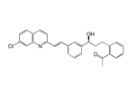 Montelukast (3S)-Hydroxy Methylketone ; 1-[2-[(3S)-3-[3-[(1E)-2-(7-Chloro-2-quinolinyl)ethenyl]phenyl]-3-hydroxypropyl]phenyl]acetate   |  184764-13-4