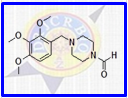 N-Formyl Trimetazidine |  4-(2,3,4-trimethoxybenzyl)piperazine-1-carbaldehyde  |  92700-82-8