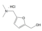 Ranitidine EP Impurity F ; Ranitidine BP Impurity F ; [5-[(Dimethylamino)methyl]furan-2-yl]methanol HCl  |  81074-81-9