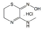 Ranitidine EP Impurity G ;Ranitidine BP Impurity G ; Nizatidine EP Impurity K ; 3-(Methylamino)-5,6-dihydro-2H-1,4-thiazin-2-oneoxime HCl  |  112233-23-5