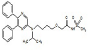 Selexipag; 2-{4-[(5,6-diphenylpyrazin-2-yl)(propan-2-yl)amino]butoxy}-N-(methanesulfonyl)acetamide