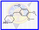 Trimetazidine Impurity E |  1-(2,4,5-trimethoxybenzyl)piperazine  |   356083-64-2
