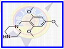 Trimetazidine Impurity F |  1-(2,4,6-trimethoxybenzyl)piperazine  |  113698-83-2
