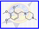Trimetazidine Impurity I | 1-(2,3,4-trimethoxybenzyl)-4-methylpiperazine  | 53960-20-6