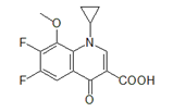 Ciprofloxacin Difluoro 8-Methoxy Impurity ; 1-Cyclopropyl-6,7-difluoro-8-methoxy-4-oxo-1,4-dihydroquinoline-3-carboxylic acid | 112811-72-0