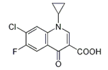 Ciprofloxacin EP Impurity A ;Enrofloxacin EP Impurity A ; 7-Chloro-1-cyclopropyl-6-fluoro-4-oxo-1,4-dihydroquinoline-3-carboxylic acid ; Fluoroquinolonic Acid  | 86393-33-1 