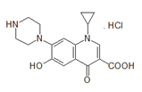 Ciprofloxacin EP Impurity F ; 1-Cyclopropyl-6-hydroxy-4-oxo-7-(piperazin-1-yl)-1,4-dihydroquinoline-3-carboxylic acid hydrochloride | 226903-07-7