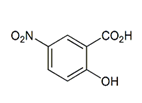 Mesalazine EP Impurity N ; 5-Nitrosalicylic Acid ; 2-Hydroxy-5-nitrobenzoic acid  |  96-97-9