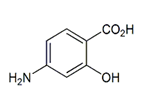 Mesalazine EP Impurity E ; 4-Aminosalicylic Acid ; 4-Amino-2-hydroxybenzoic acid  |   65-49-6