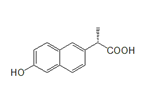 Naproxen EP Impurity A ; (2S)-2-(6-Hydroxynaphthalen-2-yl)propanoic acid ;52079-10-4