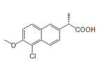 Naproxen EP Impurity B ; (2S)-2-(5-Chloro-6-methoxynaphthalen-2-yl)propanoic acid ; 89617-86-7