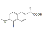 Naproxen EP Impurity D ; (2S)-2-(5-Iodo-6-methoxynaphthalen-2-yl)propanoic acid ;116883-62-6
