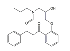 Propafenone USP RC A ; Propafenone N-Formyl Impurity ; N-{2-Hydroxy-3-[2-(3-phenylpropanoyl)phenoxy]propyl}-N-propylformamide