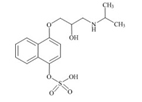 4-Hydroxy Propranolol Sulphate  |  87075-33-0