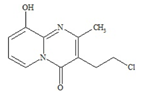 Paliperidone Impurity 1;  3-(2-Chloroethyl)-2-methyl-9-hydroxy-4H-pyrido[1,2-a]pyrimidin-4-one   |  260273-82-3
