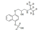 rac-4-Hydroxy Propranolol-d7 Sulfate