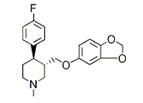 Paroxetine USP RC F ;Paroxetine USP Related Compound F ; (3S,4R)-N-Methyl Paroxetine ; (3S,4R)-trans-(-)-1-Methyl-3-[1,3-benzodioxol-5-yloxy)methyl]-4-(fluorophenyl) piperidine   | 110429-36-2
