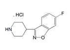 Paliperidone USP RC B ;  Paliperidone Amine Impurity ; Risperidone EP Impurity M ; 6-Fluoro-3-(4-piperidinyl)-1,2-benzisoxazole hydrochloride   |  84163-13-3