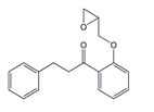 Propafenone EP Impurity C ; Propafenone BP Impurity C ; 1-[2-[[(2RS)-Oxiranyl]methoxy]phenyl]-3-phenylpropan-1-one   |  22525-95-7 