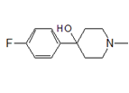 Paroxetine 4-Hydroxy Piperidine Impurity ;  4-(4-Fluorophenyl)-4-hydroxy-1-methyl-piperidin