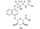4-Hydroxy Propranolol-d5 Glucuronide  | 94731-13-2