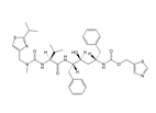 Ritonavir EP Impurity N ; Ritonavir BP Impurity N ; Ritonavir 4-Hydroxy Isomer (USP) ; 3Thiazol-5-yl-methyl [(1S,3S,4S)-1-benzyl-3-hydroxy-4-[[(2S)-3-methyl-2-[[methyl[[2-(1-methylethyl)thiazol-4-yl]methyl]carbamoyl]amino]butanoyl] amino]-5-phenylpentyl]carbamate   |  202816-62-4