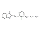 Rabeprazole EP Impurity B ; Rabeprazole USP Related Compound E ; Rabeprazole Sulfide ; 2-[[4-(3-Methoxypropoxy)-3-methyl-pyridin-2-yl]methylthio]benzoimidazol   |   117977-21-6