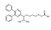 Selexipag acid; 2-{4-[(5,6-diphenylpyrazin-2-yl)(propan-2-yl)amino]butoxy}acetic acid