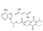 Tenofovir Disoproxil USP RC F ; O-(Ethoxycarbonyloxymethyl)-O-(isopropoxycarbonyloxymethyl){(R)-[1-(6-amino-9H-purin-9-yl)propan-2-yloxy]}methylphosphonate fumarate