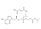 Tenofovir Disoproxil USP RC G ;  O-(Isopropoxycarbonyloxymethyl)-O-isopropyl-{(R)-[1-(6-Amino-9H-purin-9-yl)propan-2-yloxy]}methylphosphonate fumarate   |  1422284-15-8