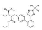 Valsartan Methyl Ester N2-Trityl Analog ;N2-Trityl Valsartan Methyl Ester ; (S)-N-Valeryl-N-([2'-(2-trityl-tetrazol-5-yl)biphenyl-4-yl]methyl)-valine methyl ester