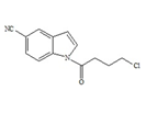 3-(4-Chloro-1-hydroxybutyl)-1H-indole-5-carbonitrile