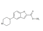 5-(1-Piperazinyl)-2-benzofurancarboxylic Acid methyl Ester