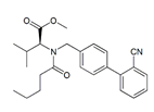 Valsartan Cyano Analog Methyl Ester ;Valsartan Nitrile Impurity Methyl Ester ;  Methyl N-valeryl-N-[(2'-cyanobiphenyl-4-yl)methyl]-L-valinate  |  137863-90-2