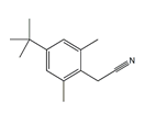 Xylometazoline EP Impurity C ; 4-(1,1-Dimethylethyl)-2,6-dimethylphenyl]acetonitrile  |  84803-57-6