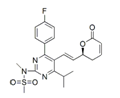 Rosuvastatin 2,3-Anhydro (5S)-Lactone; 2,3-Anhydro Rosuvastatin (5S)-Lactone ; N-[5-[(1E)-2-[(2S)-3,6-Dihydro-6-oxo-2H-pyran-2-yl]ethenyl]-4-(4-fluoro phenyl)-6-(1-methylethyl)-2-pyrimidinyl]-N-methylmethanesulfonamide | 1246665-85-9